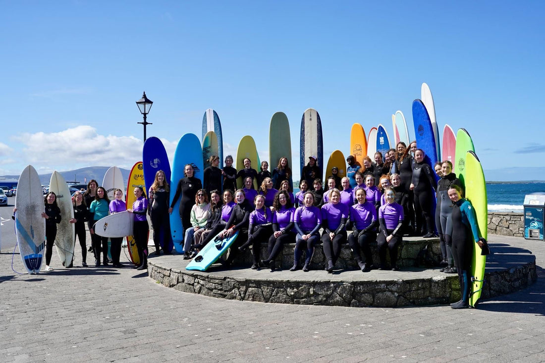 Seventy Women. One Gigantic Surf