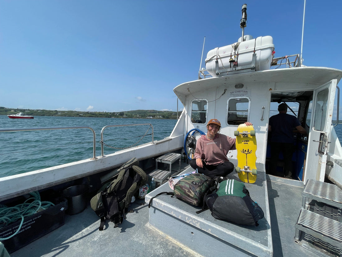 Becky's mission to skate the Wild Atlantic Way
