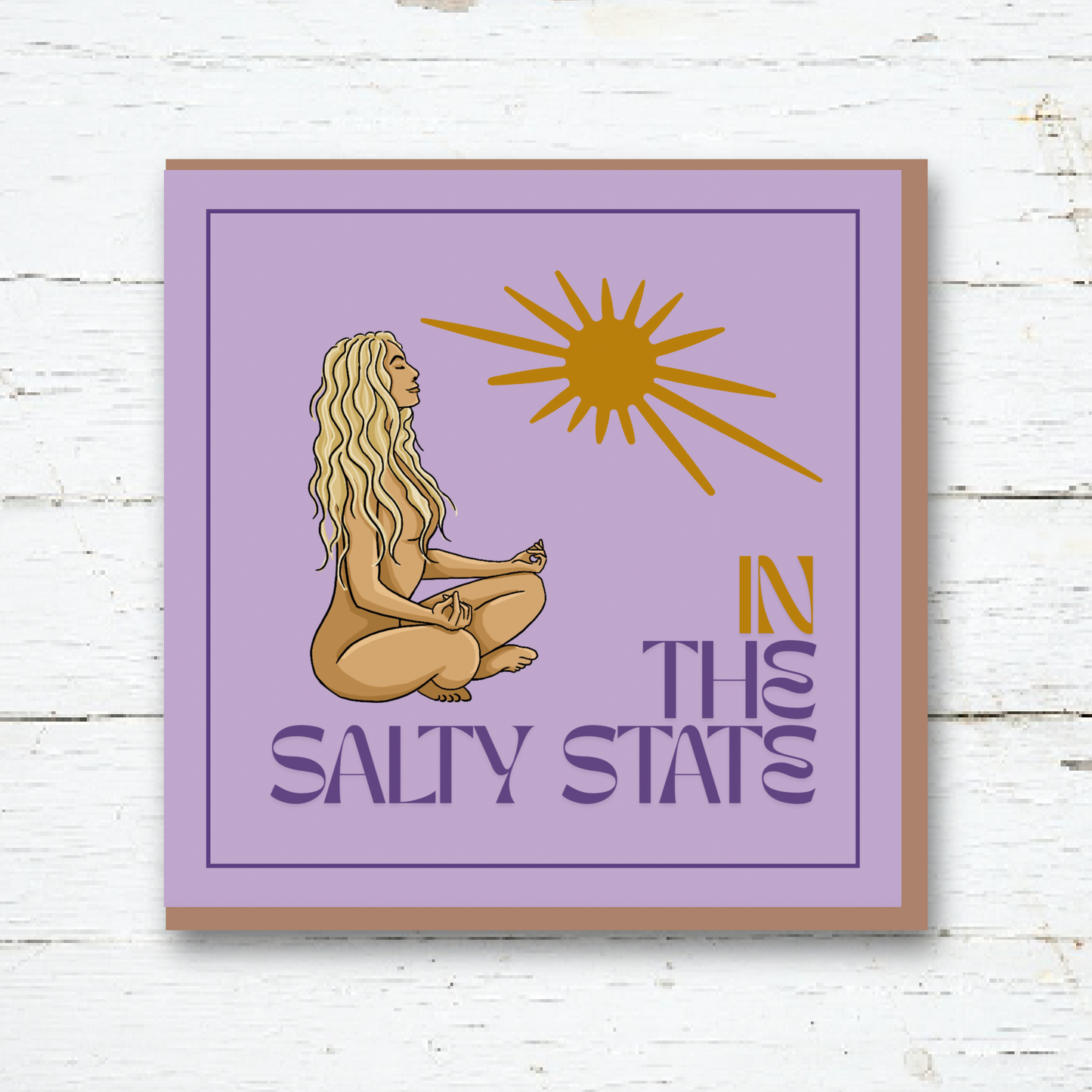 Greeting Card - In the Salty State