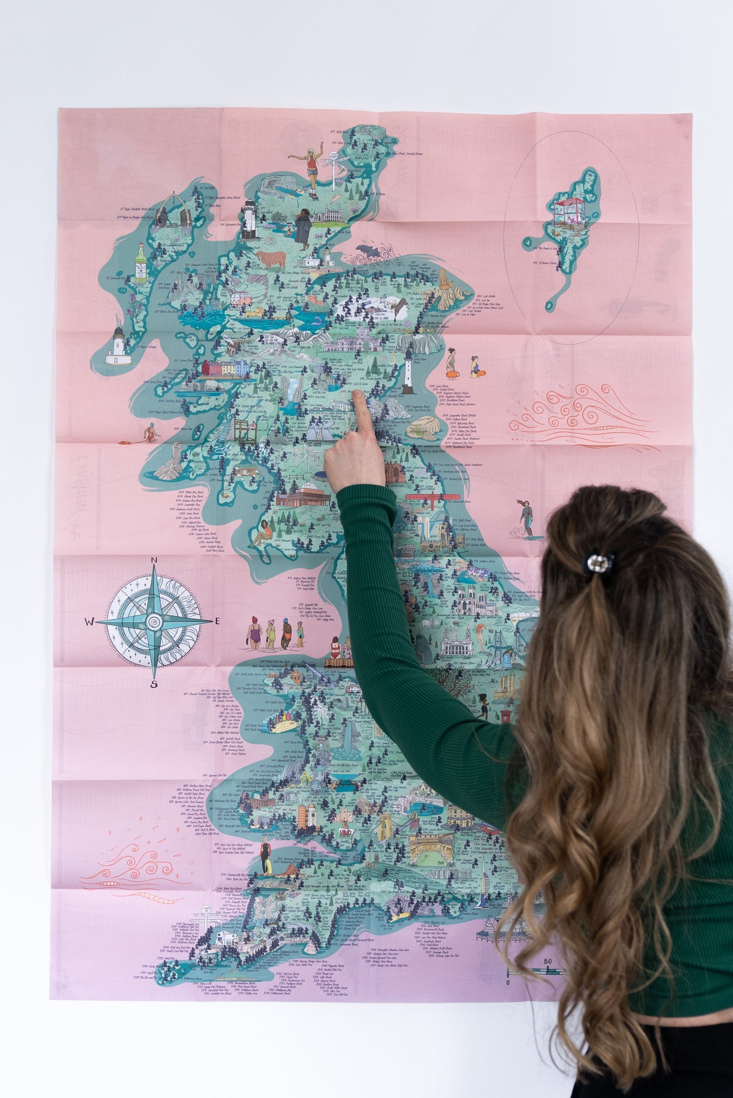 Swim Map of Great Britain