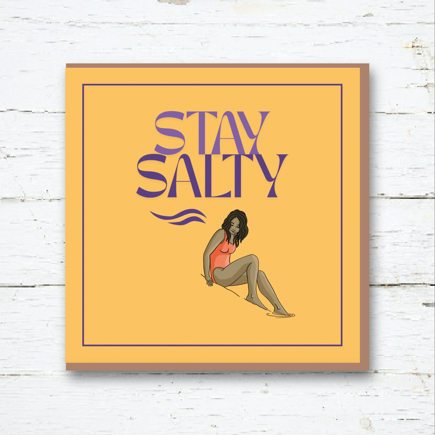 Greeting Card - Stay Salty