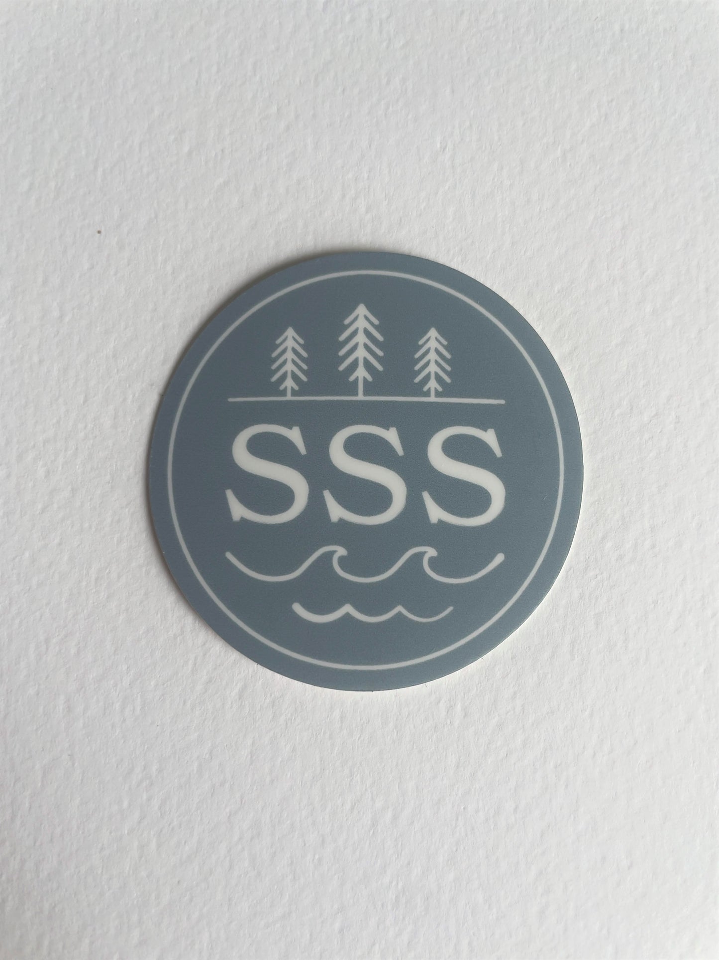 Salty Sea Sisters Logo Sticker
